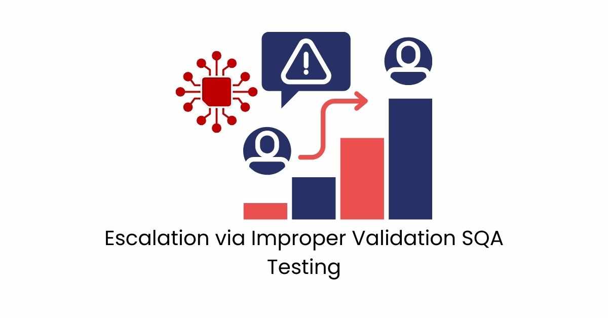 Manual Functional Escalation via Improper Validation SQA Testing Services in BPO