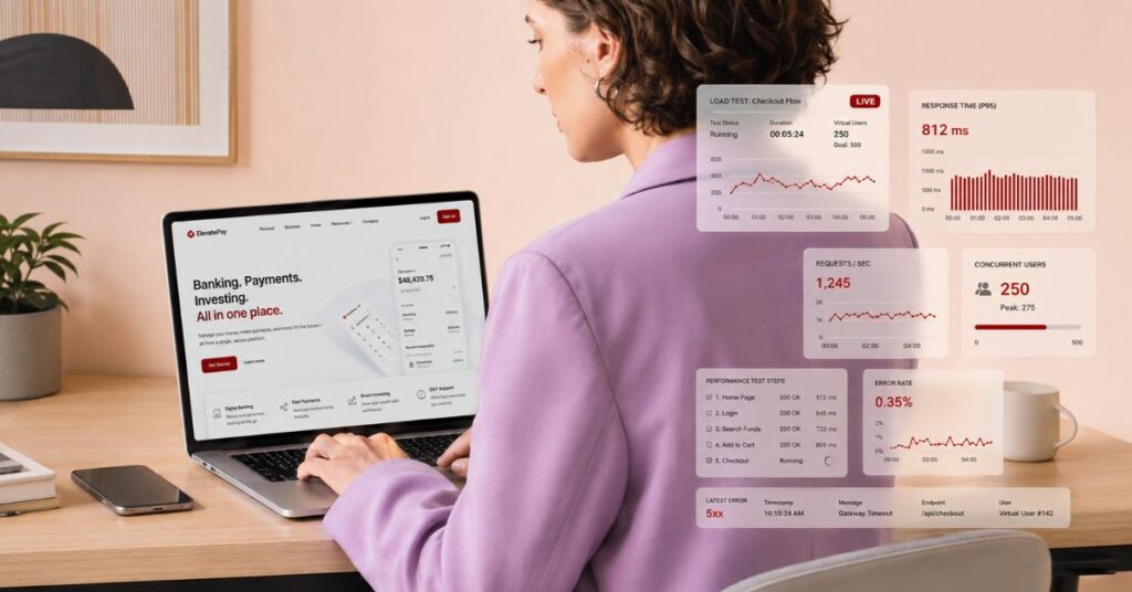 Load Testing for Fintech Websites: Step-by-Step Guide