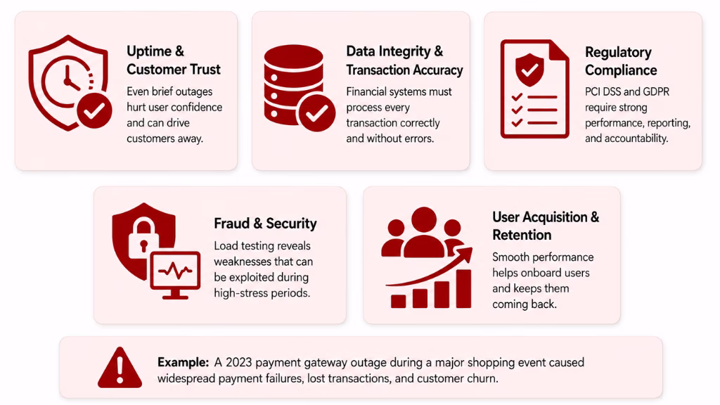 Why Is Load Testing Critical in Fintech?